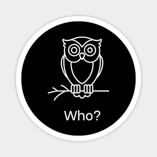 Owl Fun Design Magnet